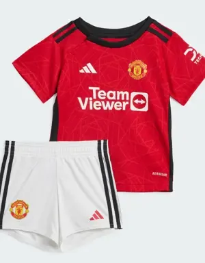 Adidas Conjunto primera equipación Manchester United 23/24 (Bebé)