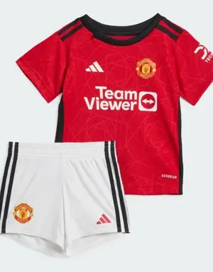 Adidas Conjunto primera equipación Manchester United 23/24 (Bebé)