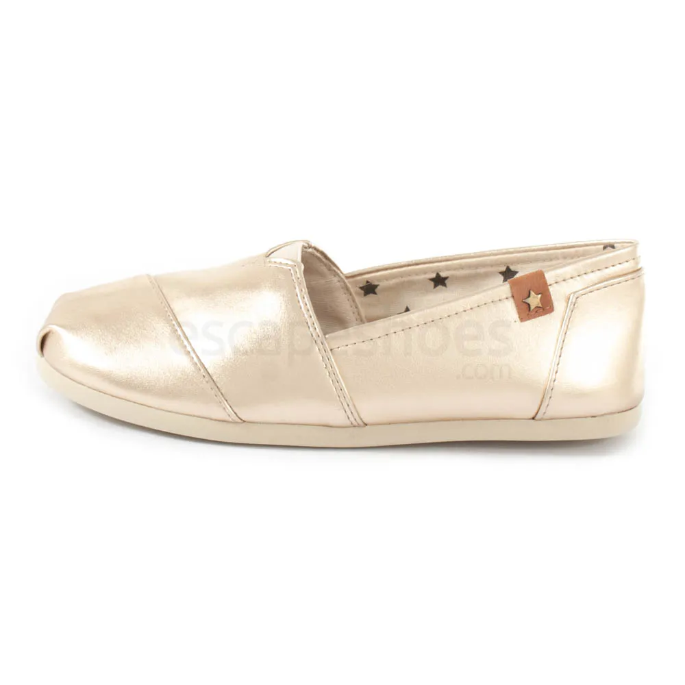 Alpargatas CUBANAS Holly700 Gold