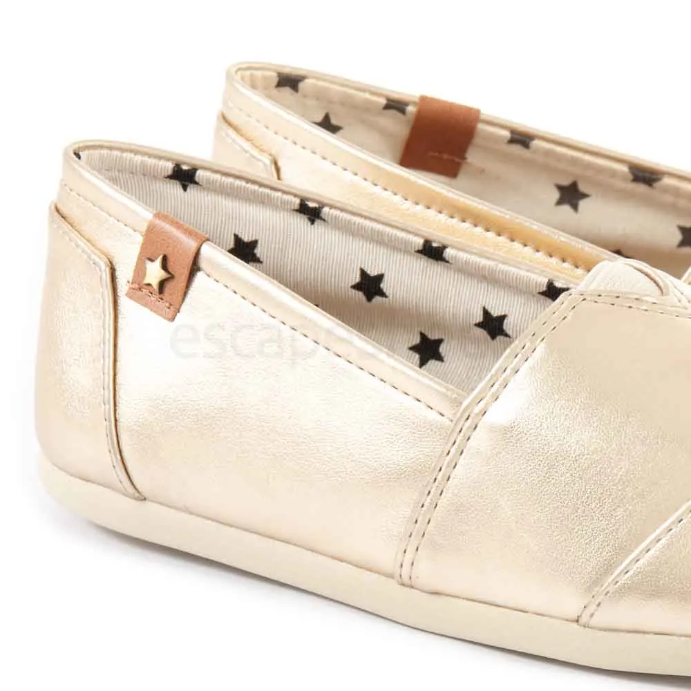 Alpargatas CUBANAS Holly700 Gold