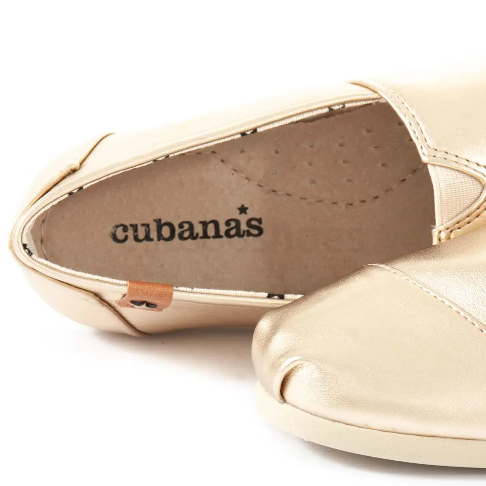 Alpargatas CUBANAS Holly700 Gold