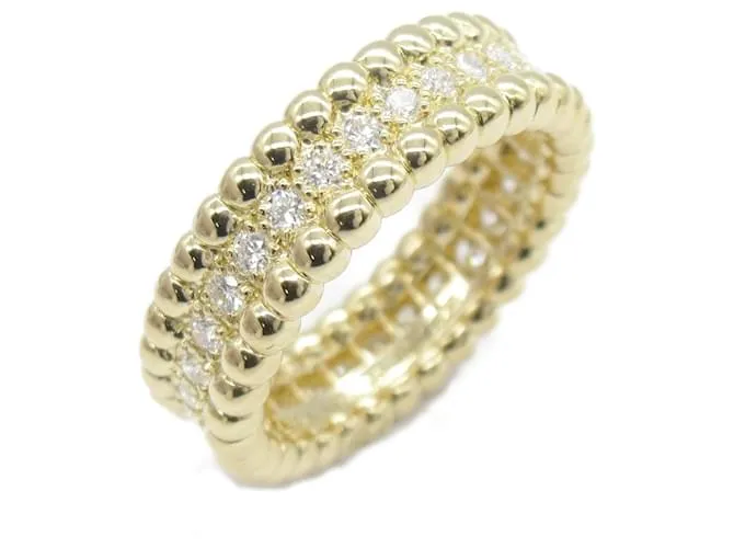 Anillo de diamante Perlée de Van Cleef & Arpels Dorado 