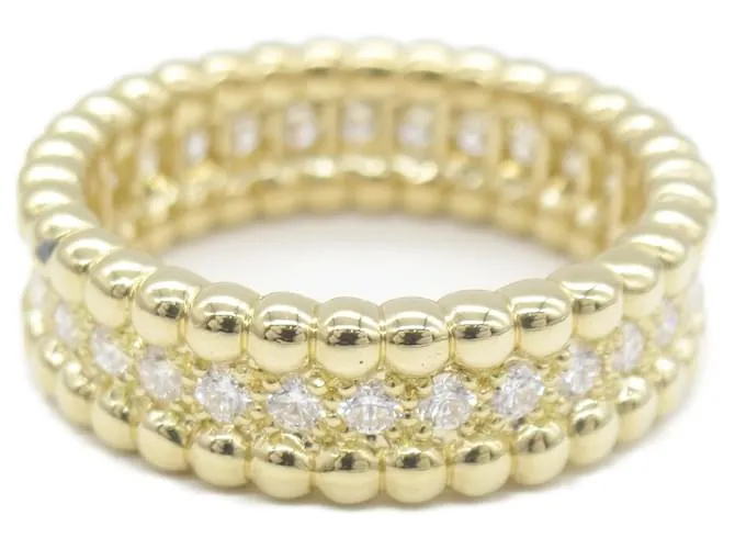 Anillo de diamante Perlée de Van Cleef & Arpels Dorado 