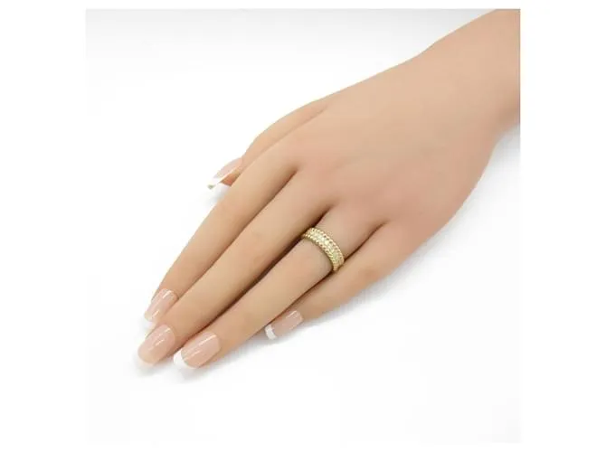 Anillo de diamante Perlée de Van Cleef & Arpels Dorado 