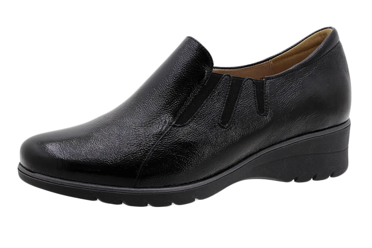 Ankle Boot Shoe Black Patent
