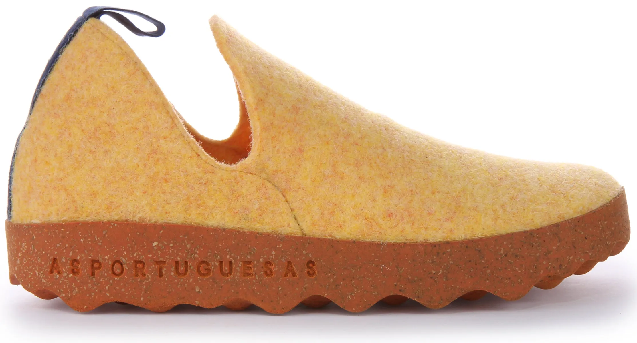Asportuguesas City L Zapatos con suela de corcho para mujer en marino