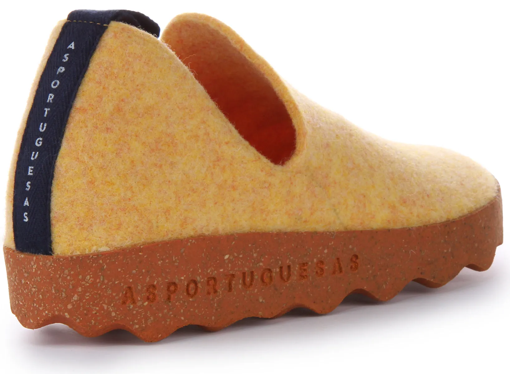 Asportuguesas City L Zapatos con suela de corcho para mujer en marino