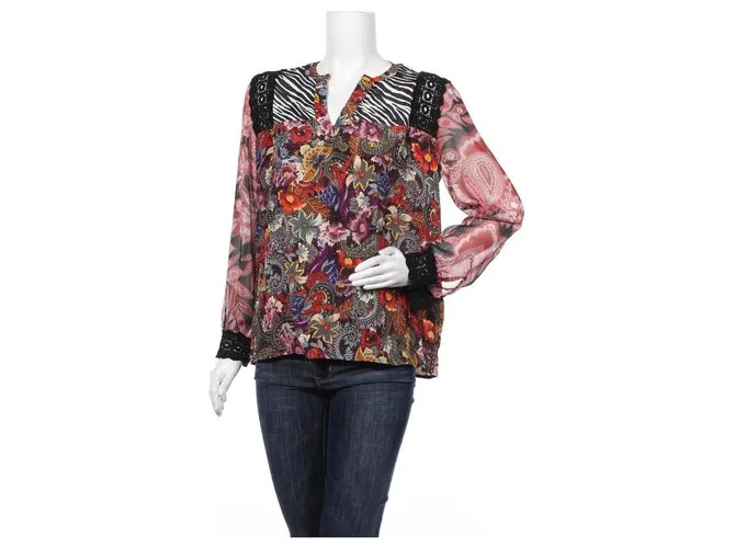 Autre Marque Rich & Royal Multicolor Estampado de cebra 