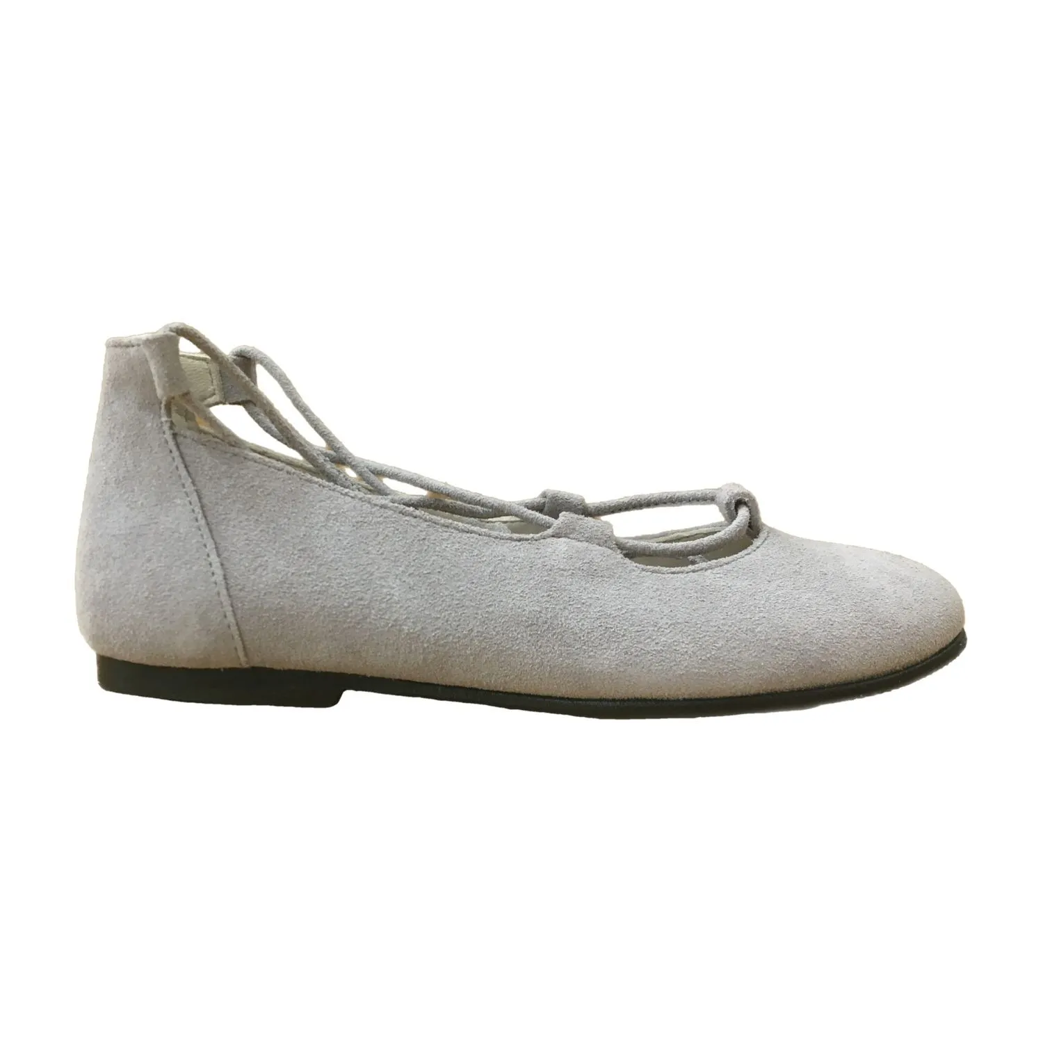 BAILARINAS DE PIEL GRIS DE NIñA COLORES 2696127 (TALLAS DE 27 A 41)