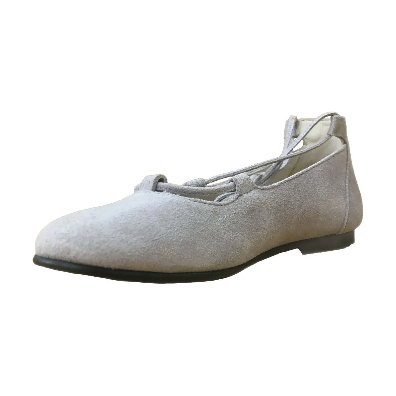 BAILARINAS DE PIEL GRIS DE NIñA COLORES 2696127 (TALLAS DE 27 A 41)