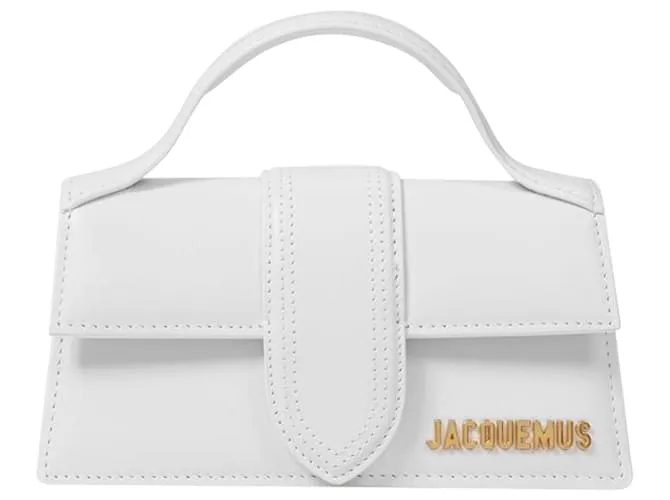 BANDOLERA LE BAMBINO  JACQUEMUS  BLANCO  CUERO 