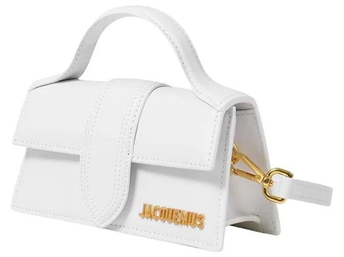 BANDOLERA LE BAMBINO  JACQUEMUS  BLANCO  CUERO 