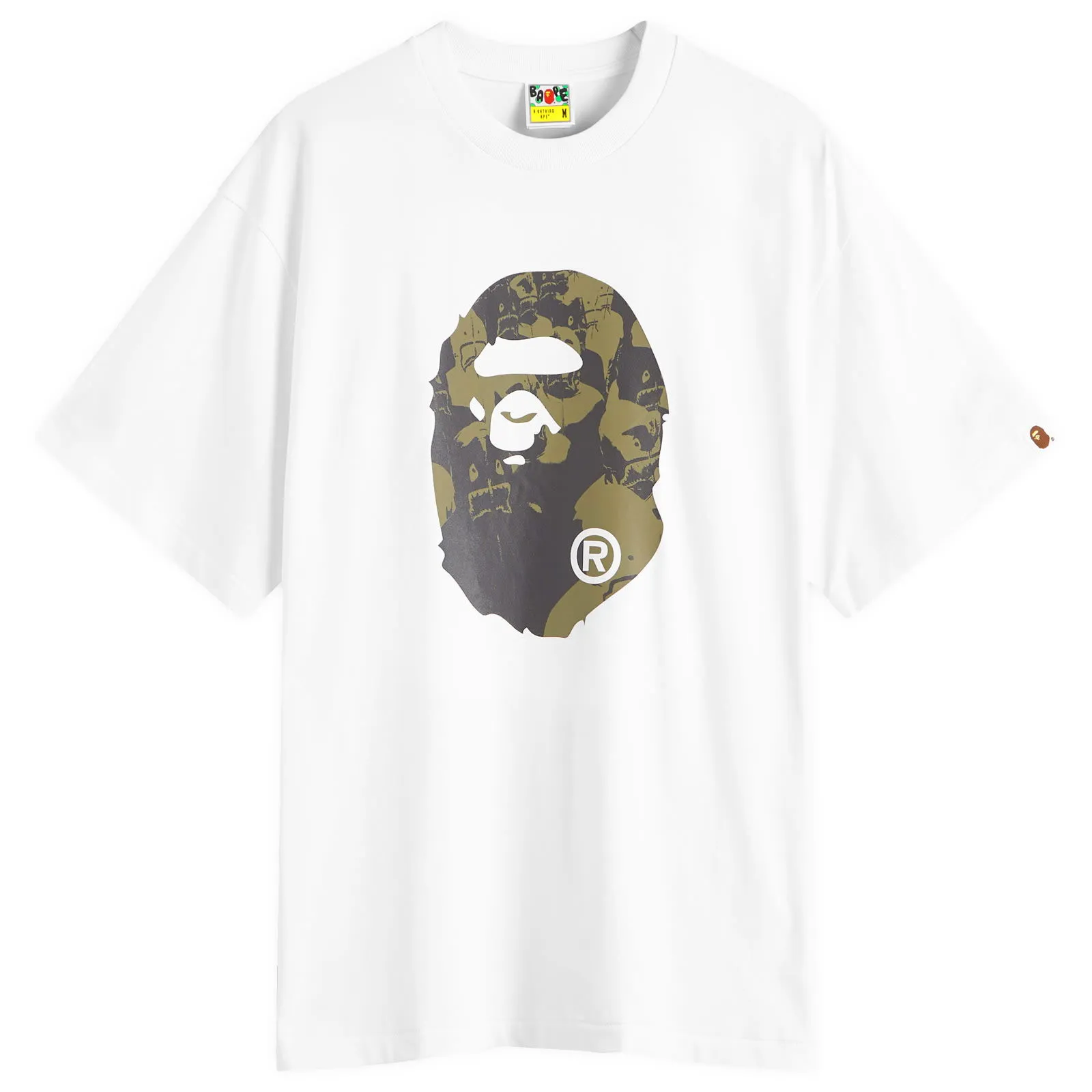 BAPE SHARK COLLEGE LOGO TSHIRT
