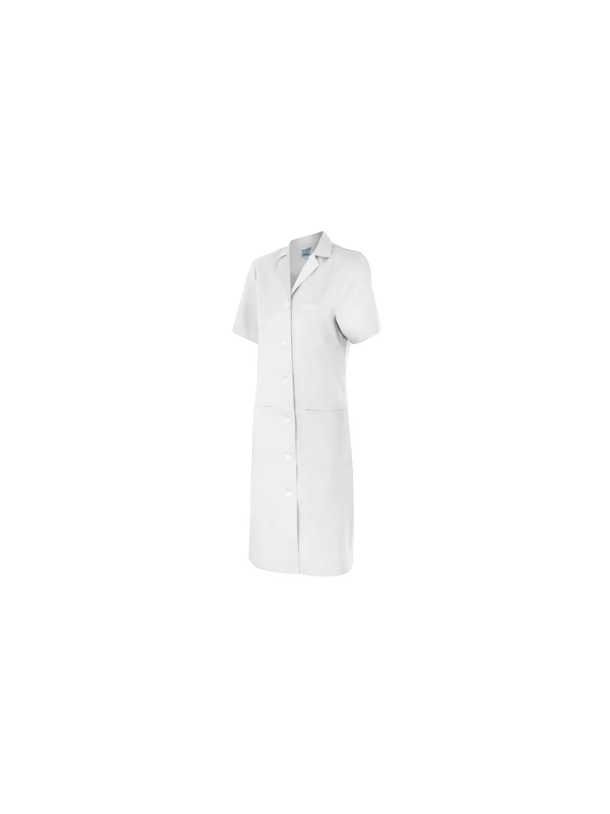 Bata mujer manga corta blanca Velilla