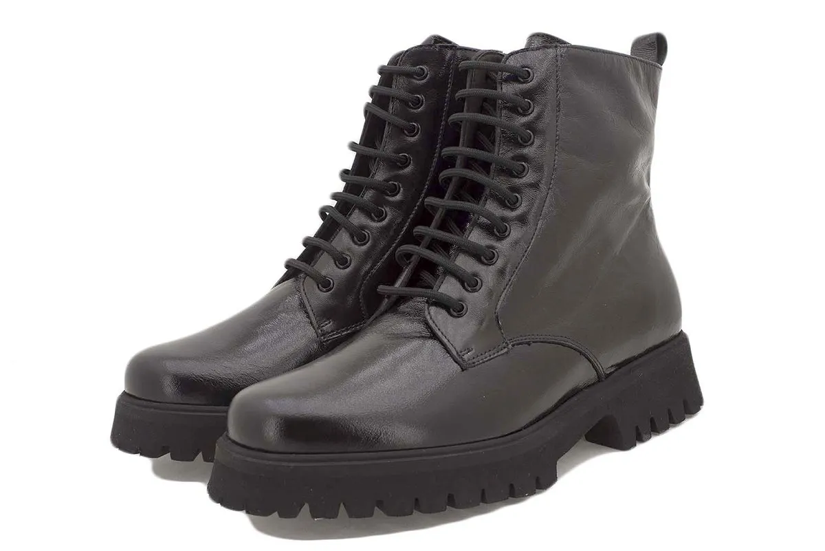 Black Patent Ankle boot