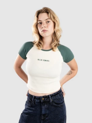 BLUE TOMATO MINIMAL ULOGO RAGLAN CAMISETA