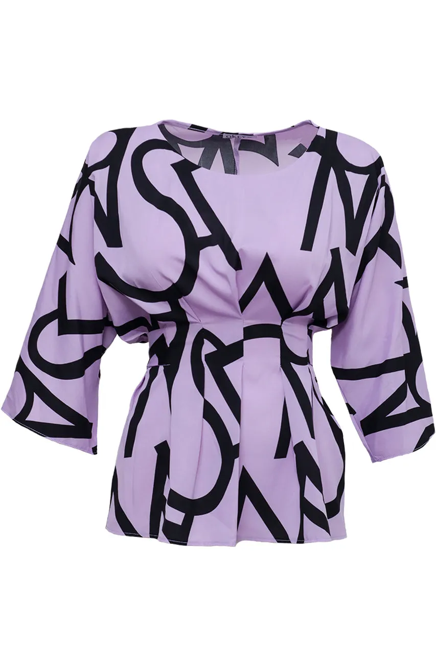 Blusa Manga Tres Cuartos para Mujer Okey 931E
