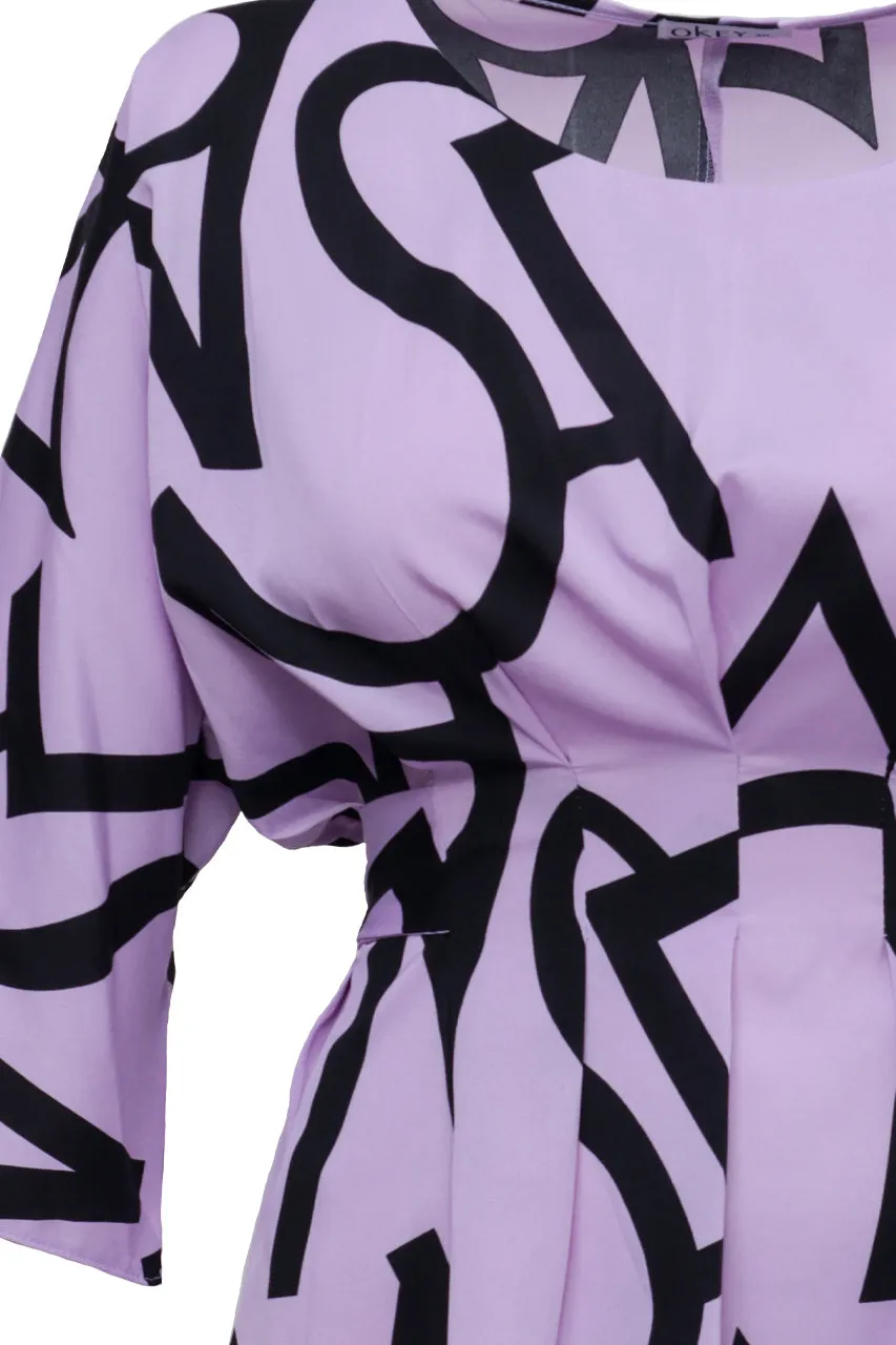Blusa Manga Tres Cuartos para Mujer Okey 931E