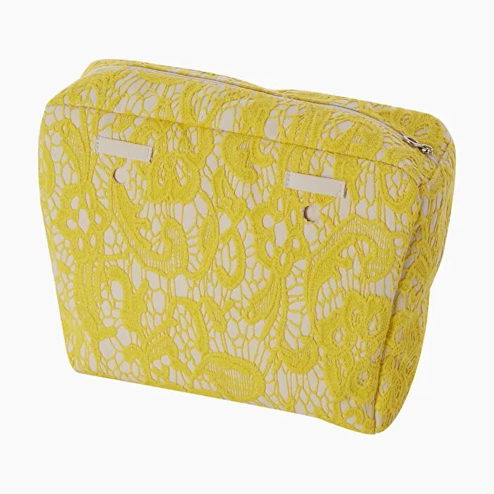 Bolsa interna macramè limón O bag