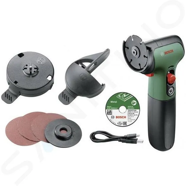 BOSCH HERRAMIENTAS  7,2V AKU AMOLADORA ANGULAR MINI 50 MM, CABLE USB 06039D2000