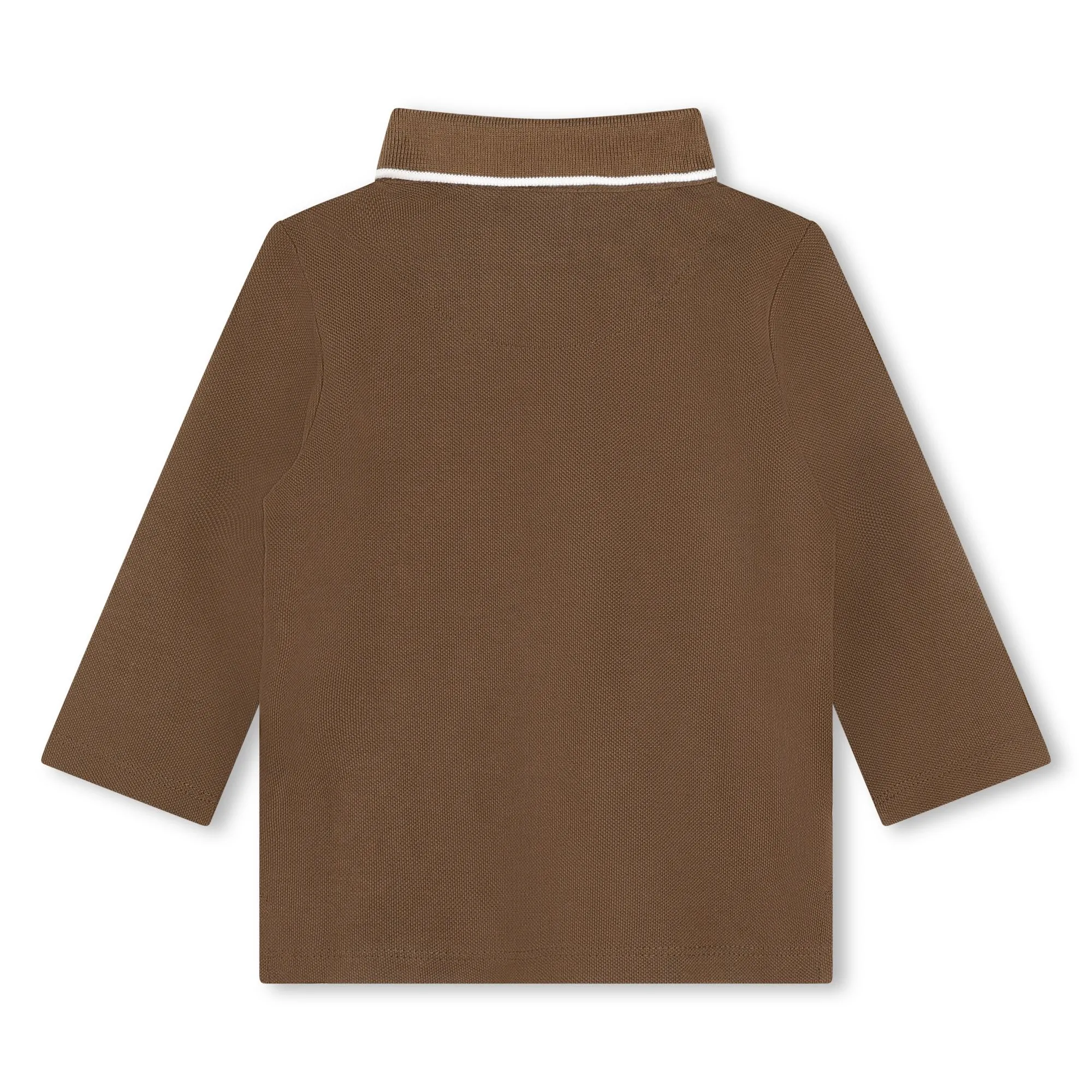 BOSS Polo de piqué de algodón