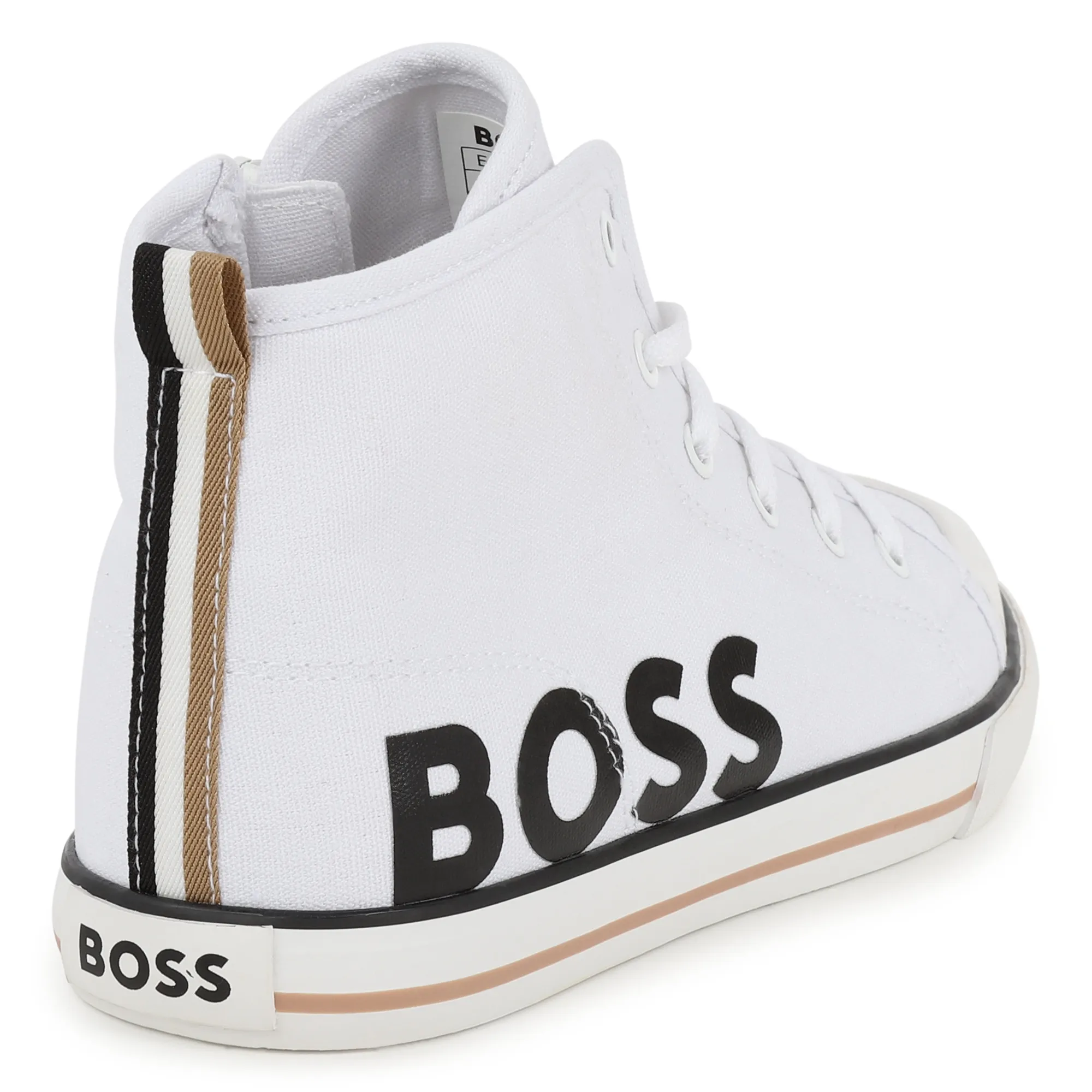 BOSS Zapatillas altas de lona