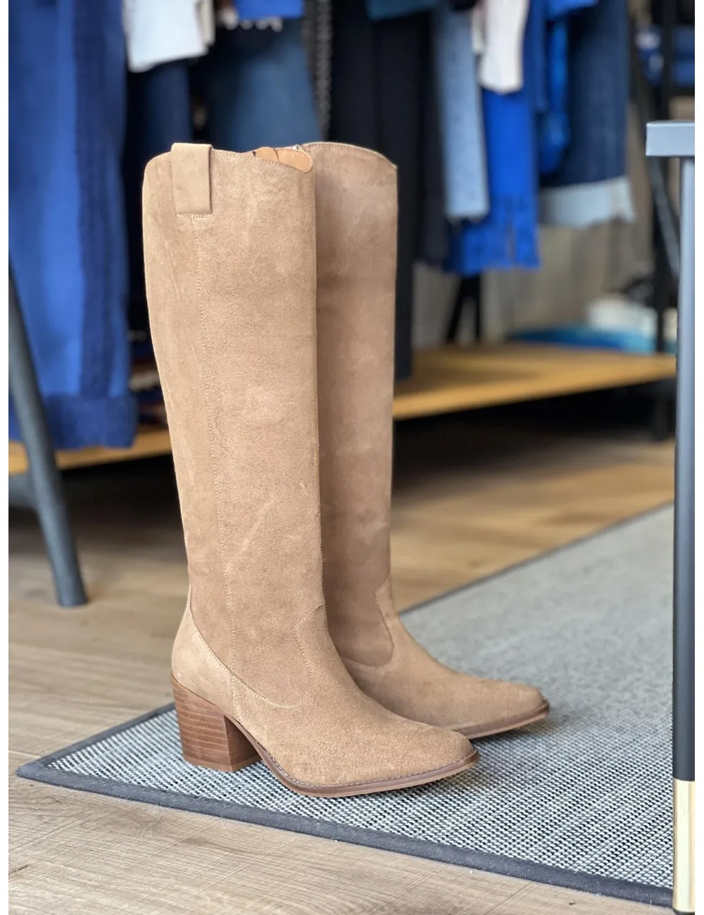 Bota Julieta Bryan Stepwise Camel