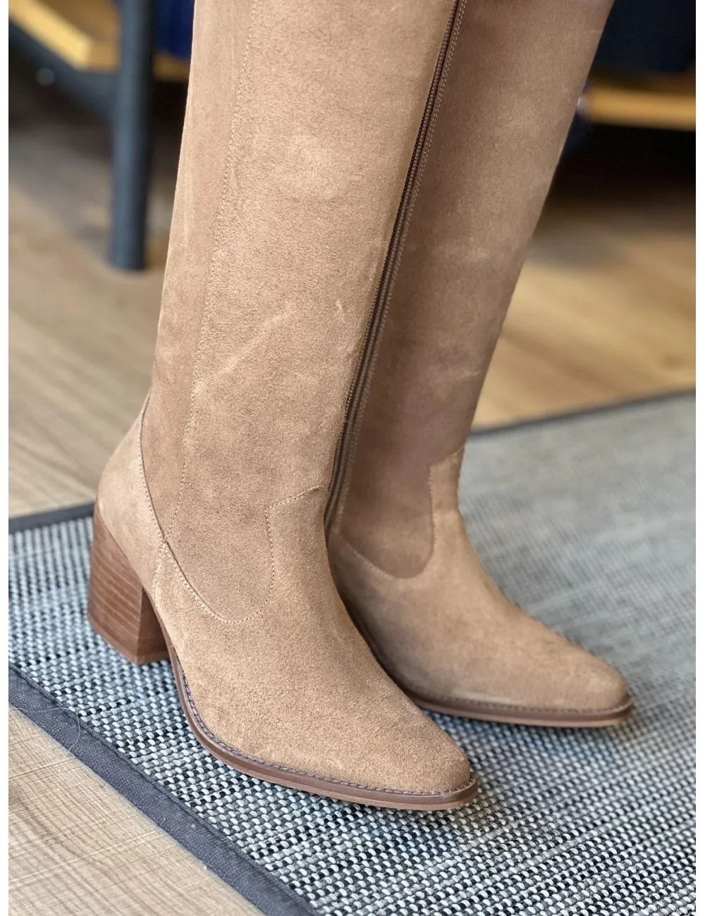 Bota Julieta Bryan Stepwise Camel