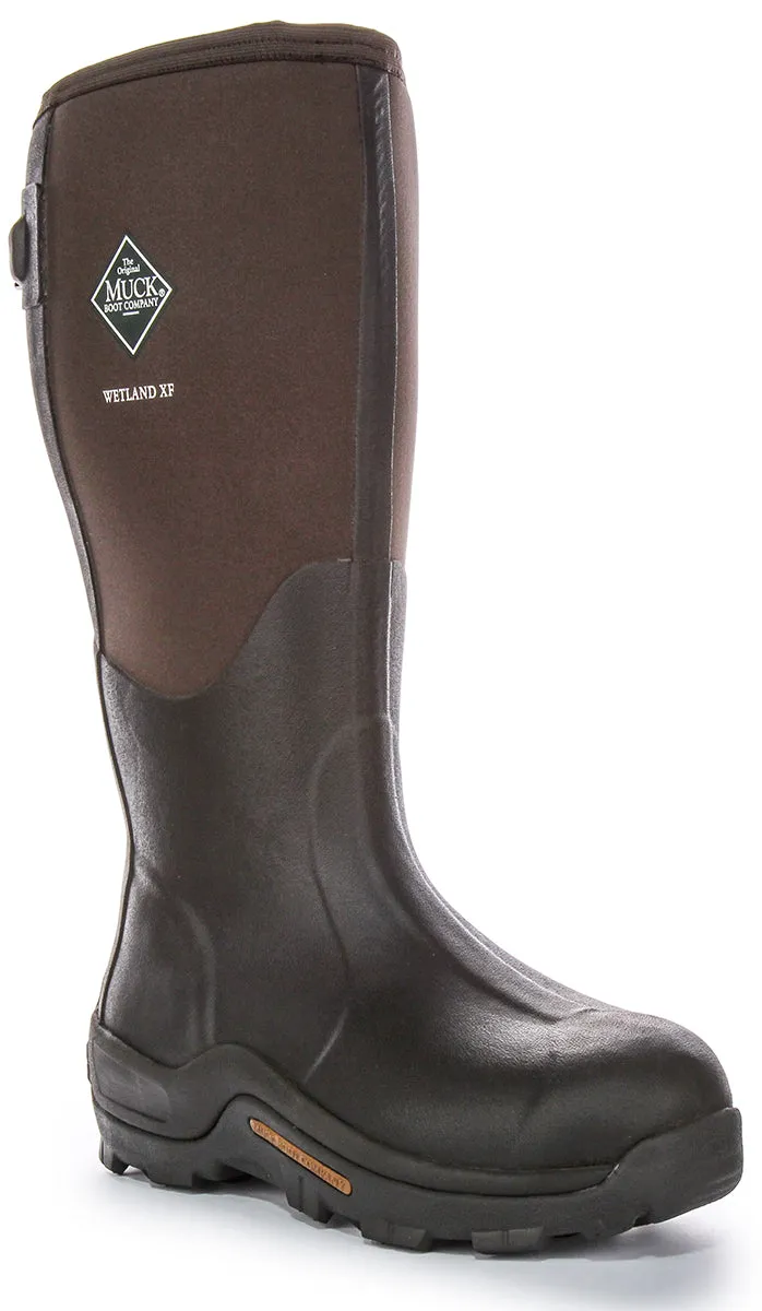 Botas Muck Wetland XF para clima frío y exterior de hombre en marrón