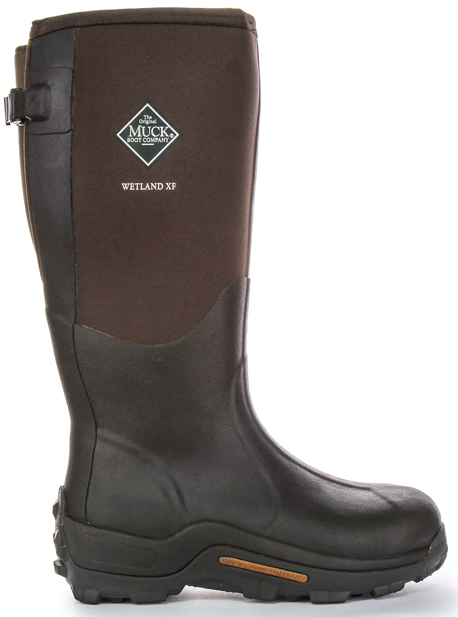 Botas Muck Wetland XF para clima frío y exterior de hombre en marrón