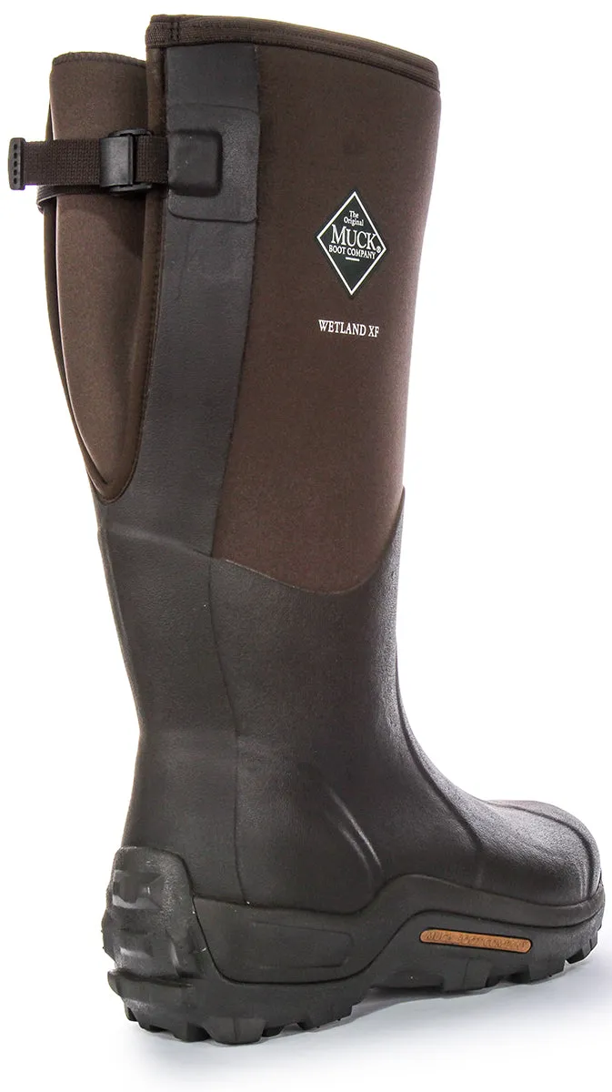 Botas Muck Wetland XF para clima frío y exterior de hombre en marrón
