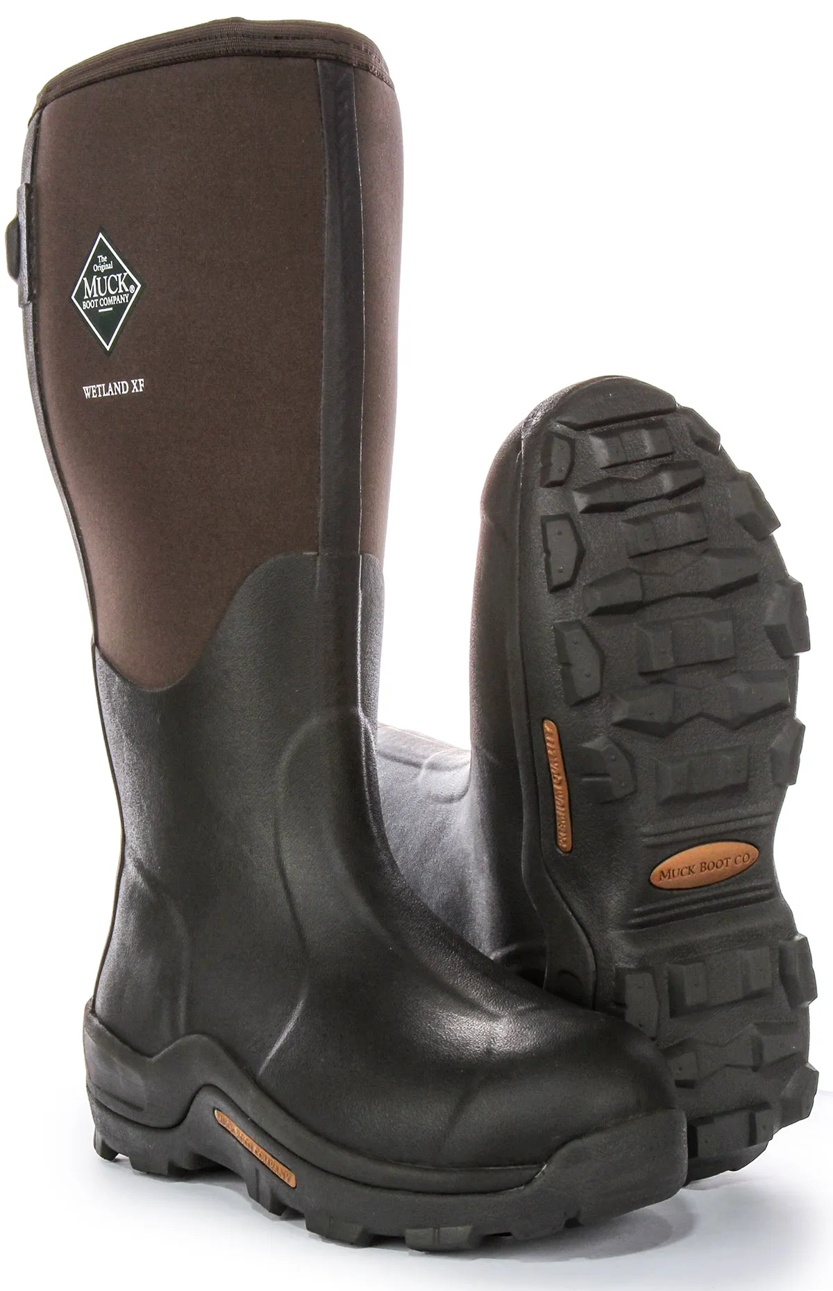 Botas Muck Wetland XF para clima frío y exterior de hombre en marrón