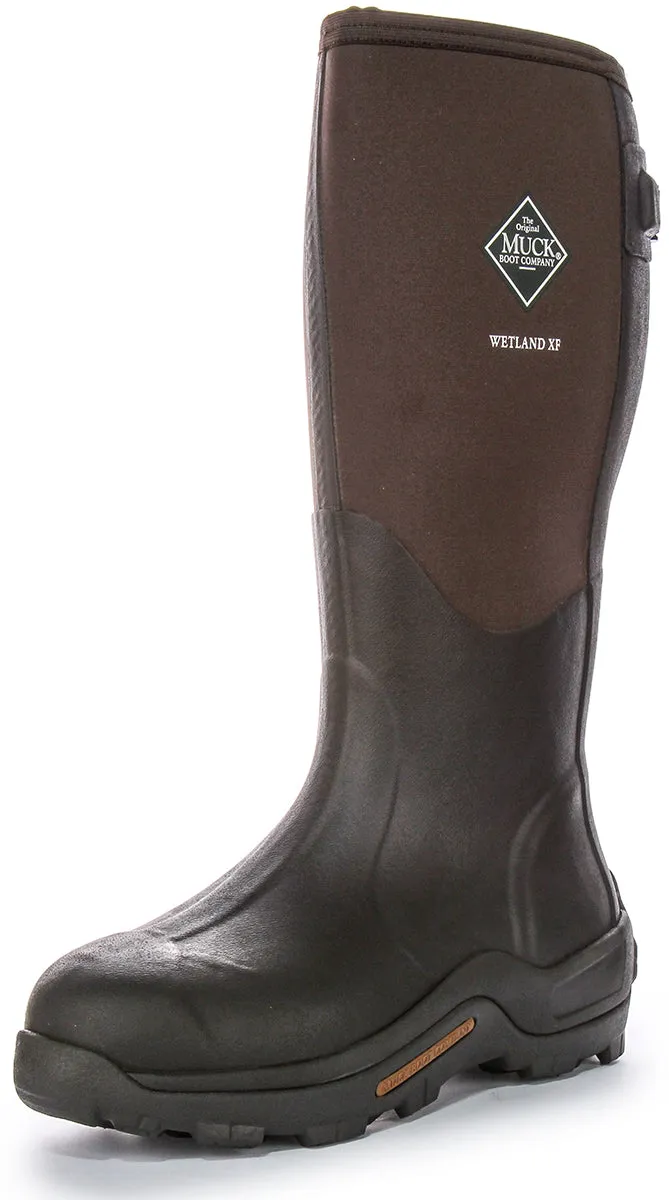Botas Muck Wetland XF para clima frío y exterior de hombre en marrón