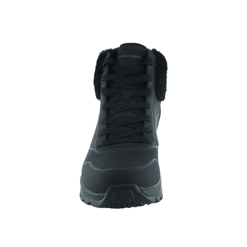 Botines Skechers Uno Rugged Negro