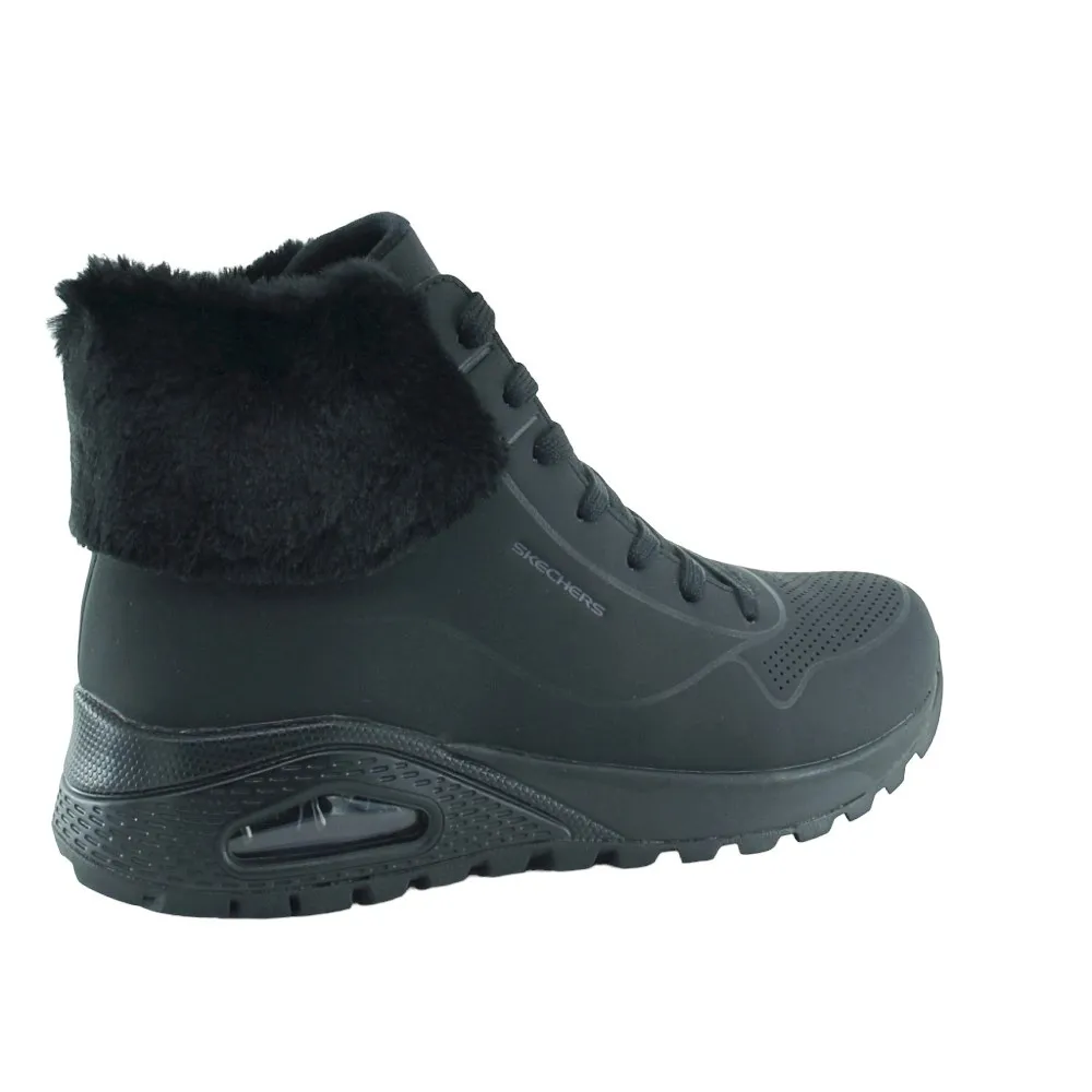 Botines Skechers Uno Rugged Negro
