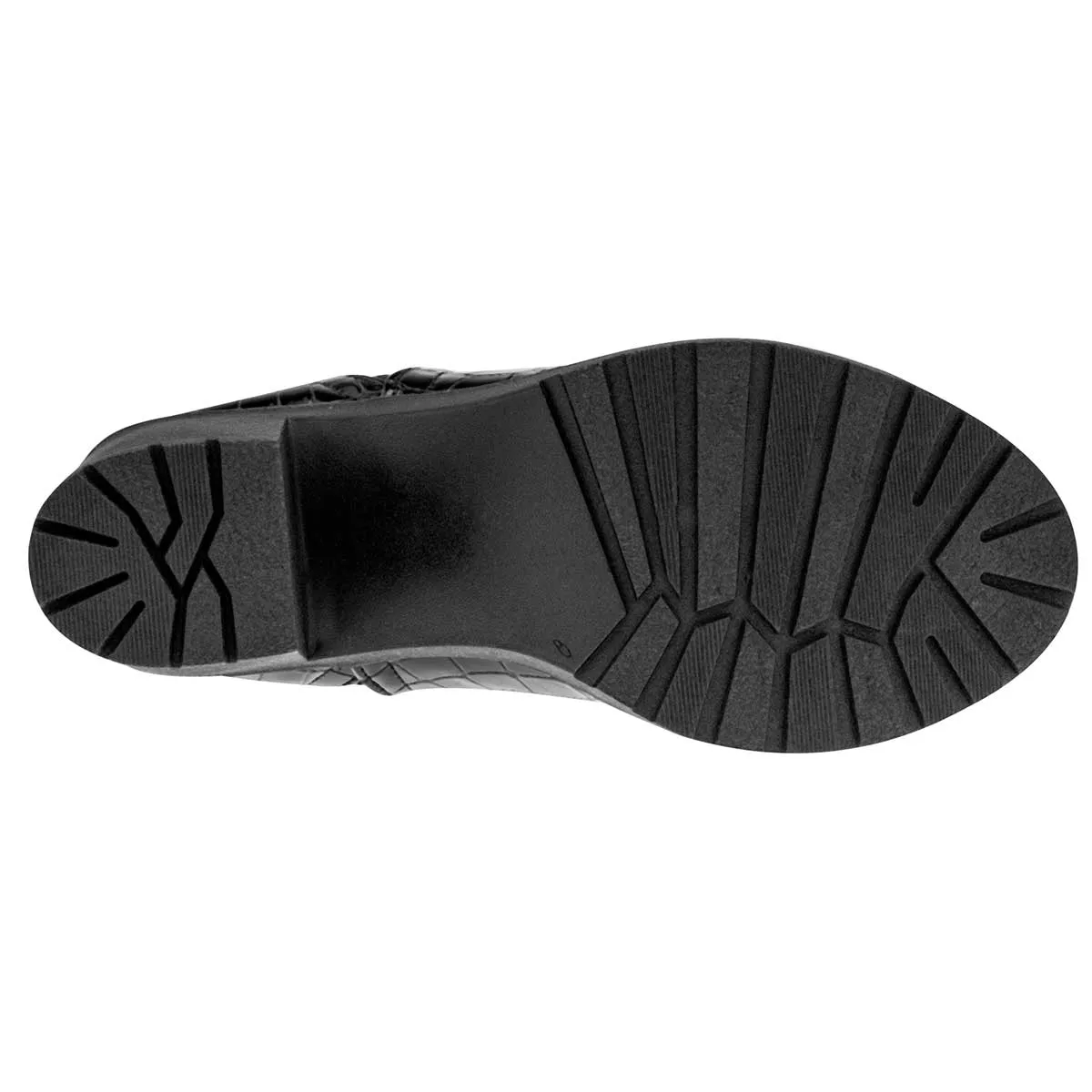 Botín con tacón Exterior Sintético Color Negro Para Mujer De RBCOLLECTION