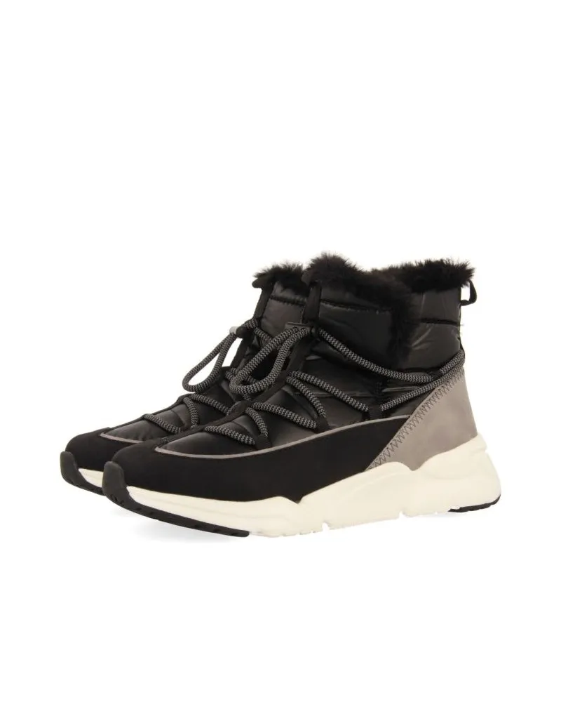 Botín deportivo VEGANO de cordones Gioseppo FERNEY 70892 negro