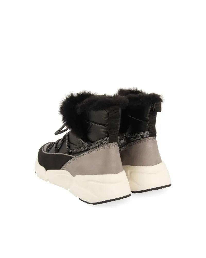 Botín deportivo VEGANO de cordones Gioseppo FERNEY 70892 negro