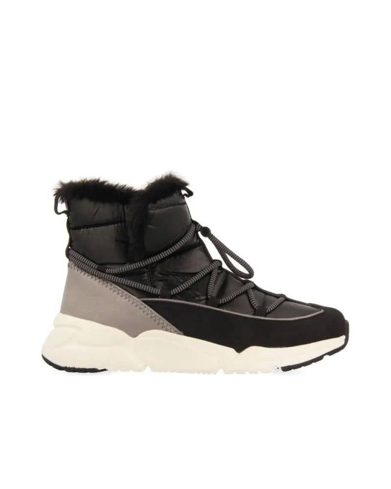 Botín deportivo VEGANO de cordones Gioseppo FERNEY 70892 negro