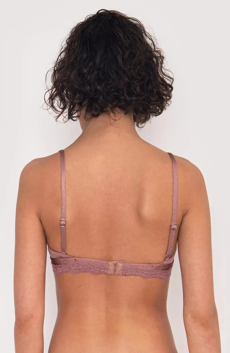 Bralette Rosa Doble Encaje Vibra Bonita
