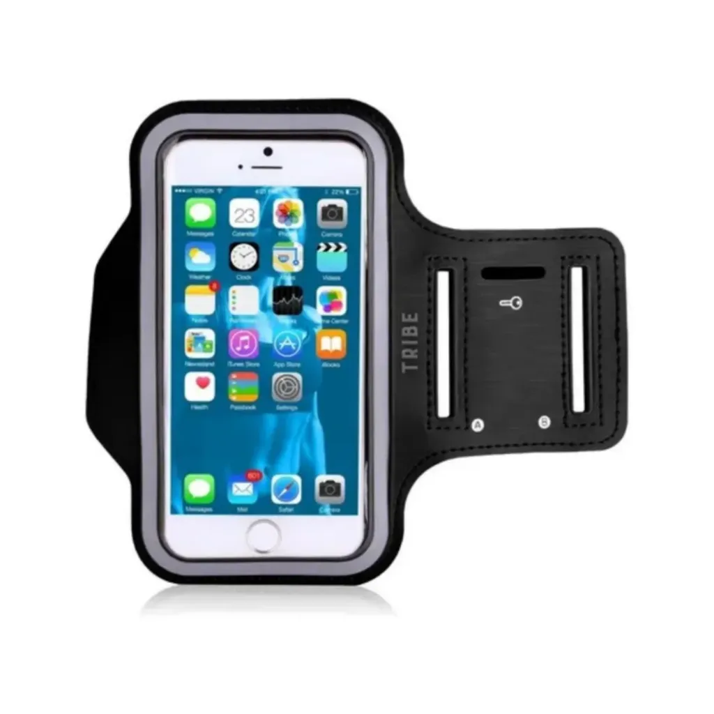 BRAZALETE PARA CORRER PORTA CELULAR 16X9 CM X2 UNIDADES BRACE