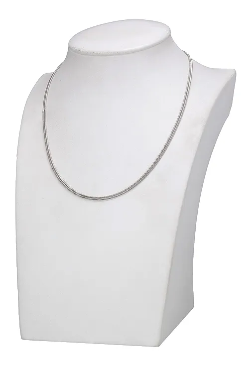CADENA PLATA CORDONCILLO COLA TOPO 40 CM 126_CTB5040R