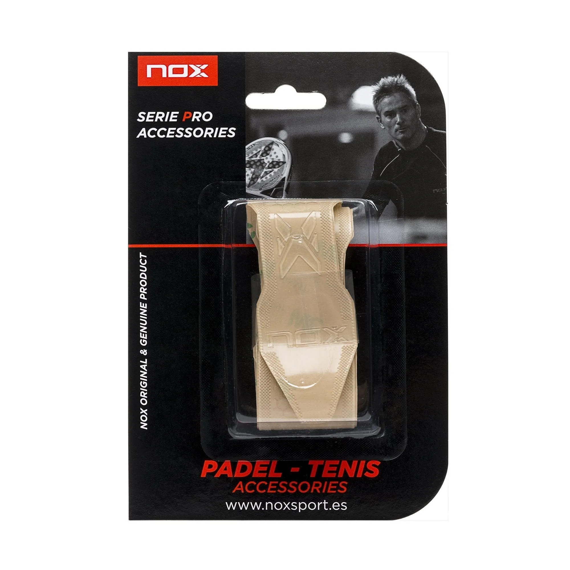 CAJA DE 6 UDS.  PROTECTOR DE PALA DE PáDEL TRANSPARENTE CON RELIEVE ( 1 UD.)