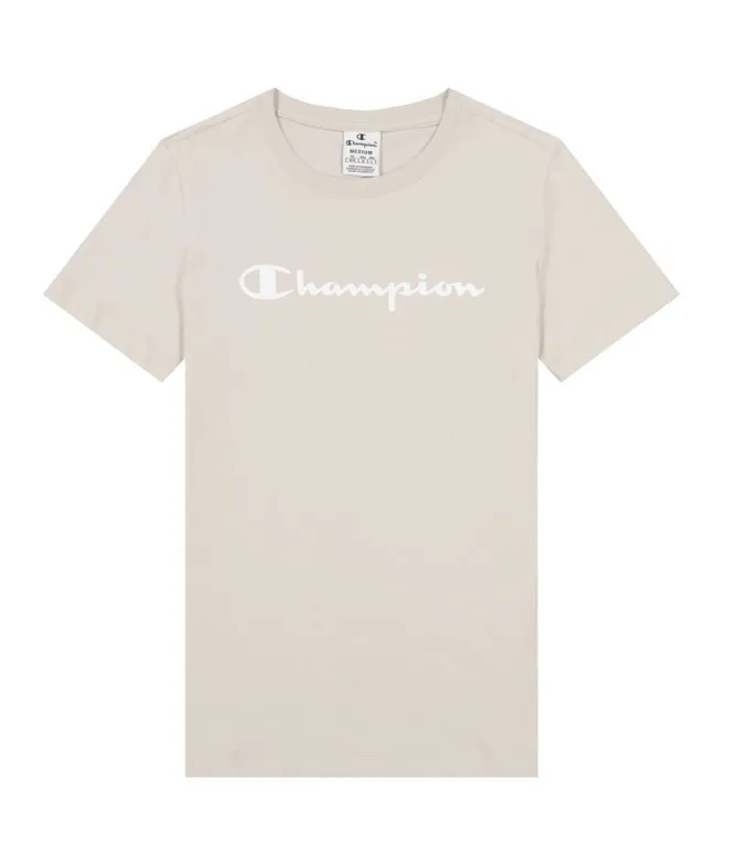 CAMISETA CHAMPION BIG SCRIPT LOGO W OFFWHITE