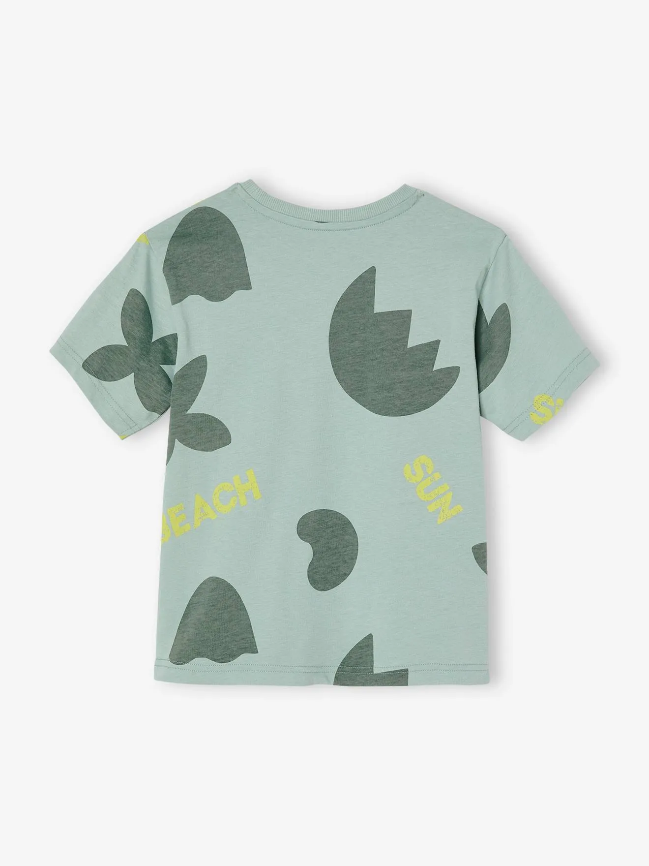 Camiseta con motivos exóticos gigantes para niño