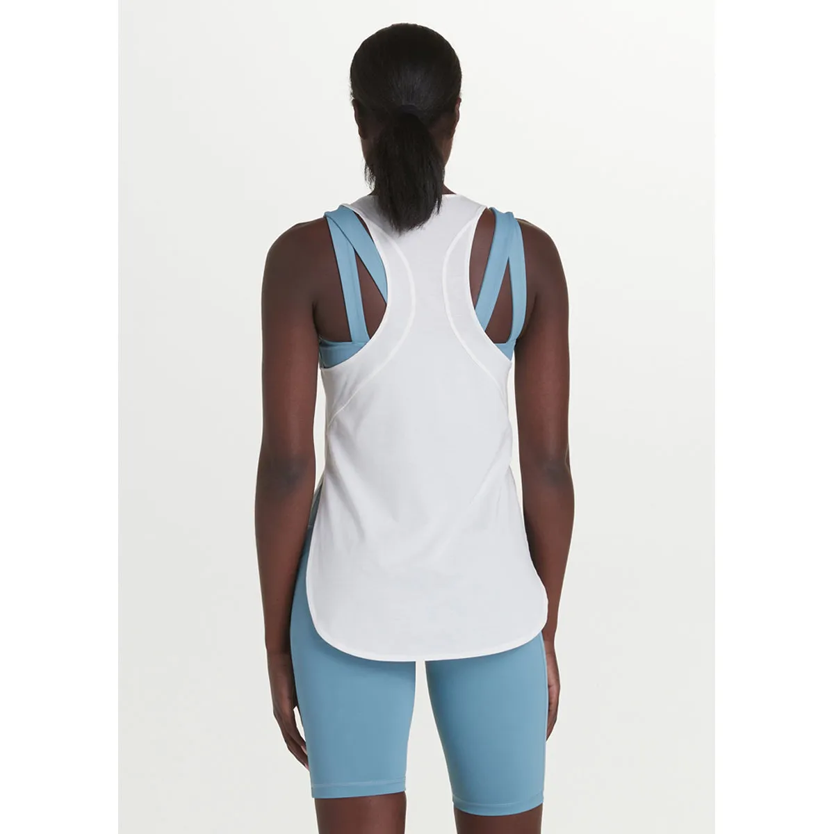 Camiseta De Tirantes Mujer Performance Wool  Tank Top Lole Blanco