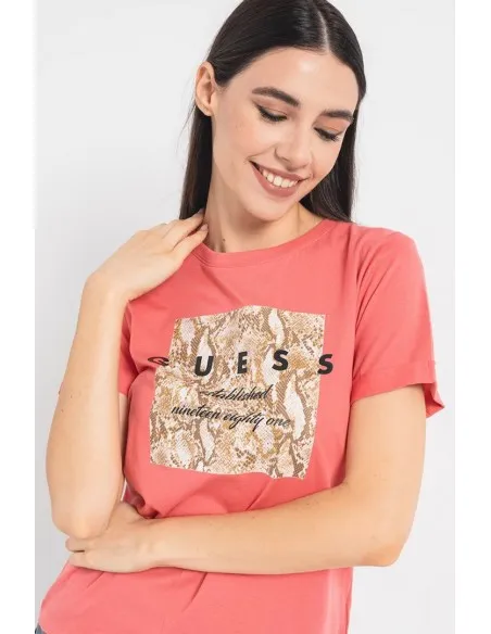 CAMISETA GUESS ROSA  ECOOL