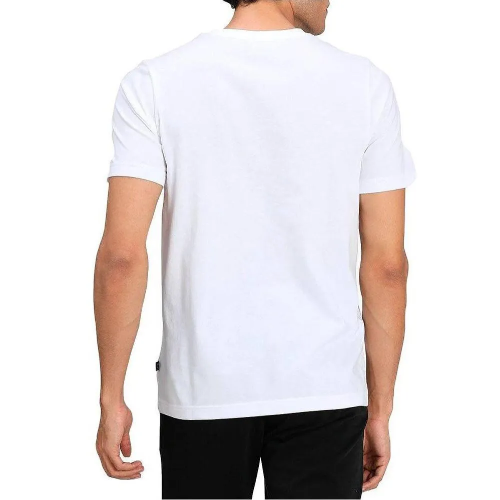 CAMISETA PUMA ESS+ LOGO EXECUTION BLANCO DORADO 58675802