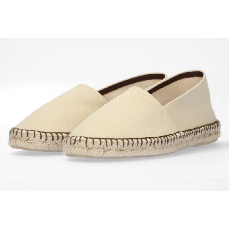 Camping beige pespuntes marrón