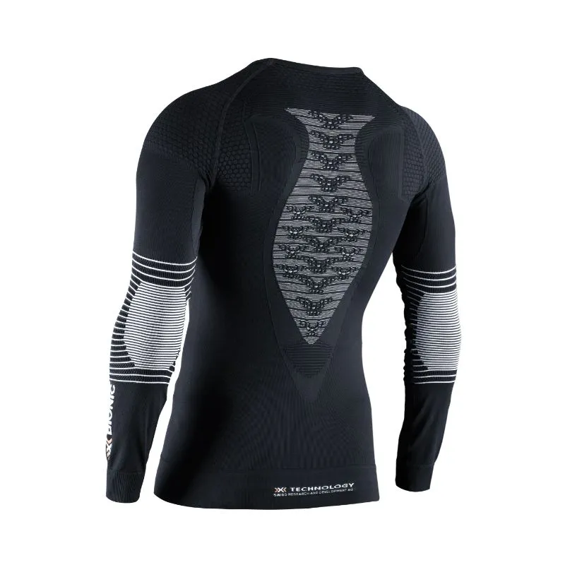 Capa base XBIONIC Energizer 4.0 Shirt Long sleeve (Opal Black/Artic white) Hombre